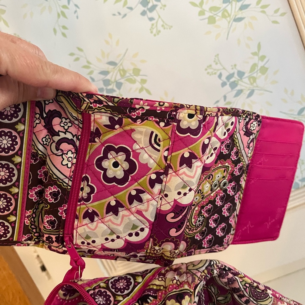 Vera Bradley Purse with Wallet - Picture 5 of 6